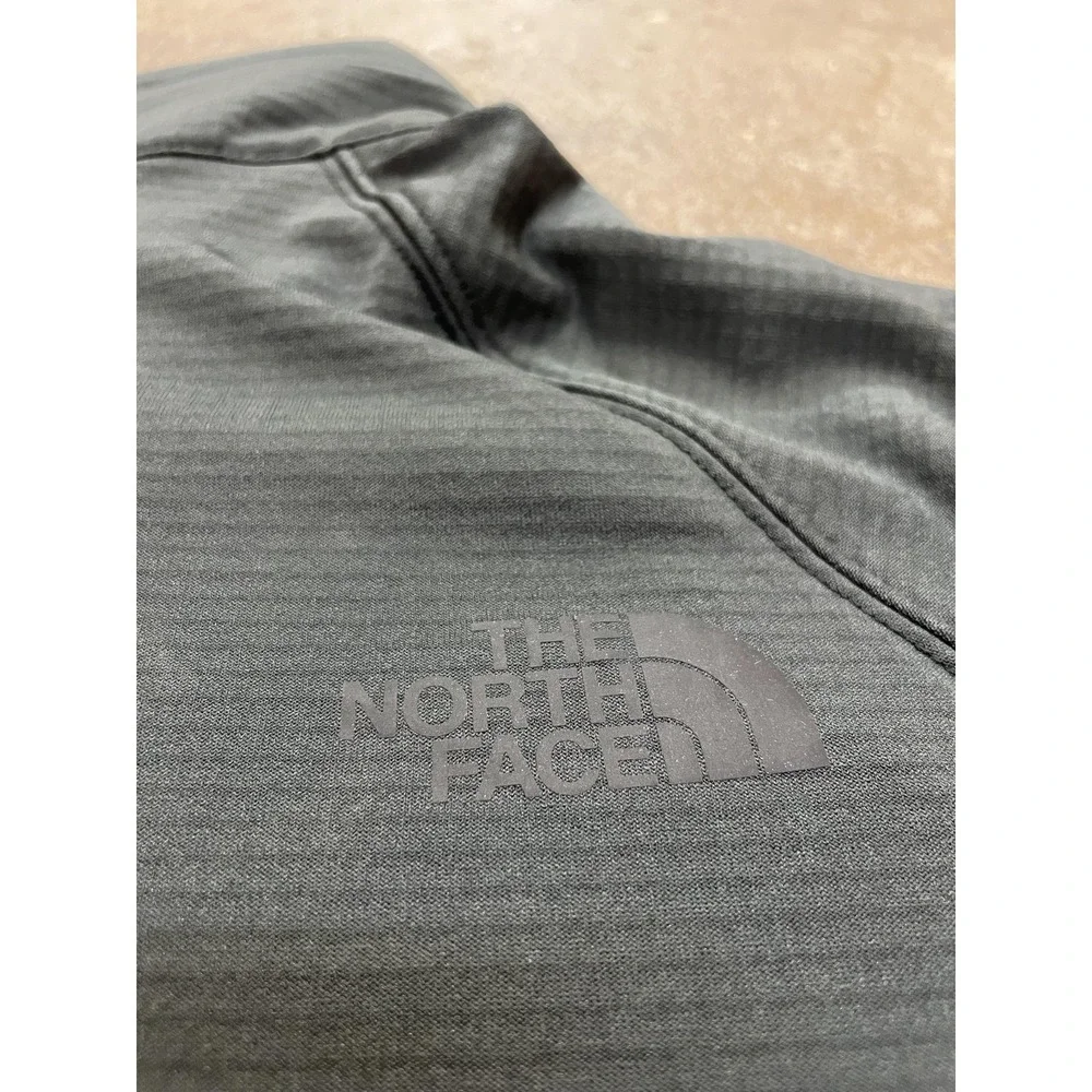 The North Face Jacket Mens‎ Medium Gray Apex TNF MNT Peaks FZ Softshell